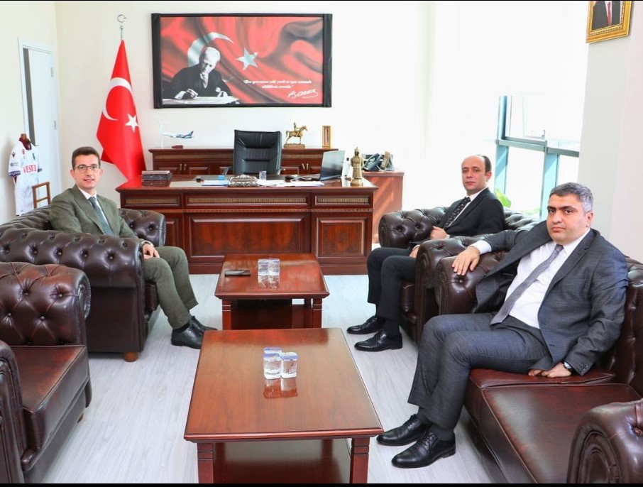 Sur ve Ergani Kaymakamından, Kaymakamımız Yusuf KAPTANOĞLU’na hayırlı olsun ziyareti