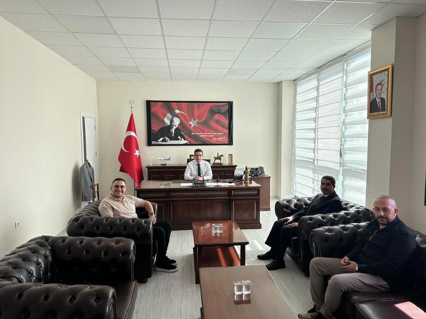 Bingöl Genç Fen Lisesi Müdürlüğünden Yusuf Kaptanoğlu'na ziyaret